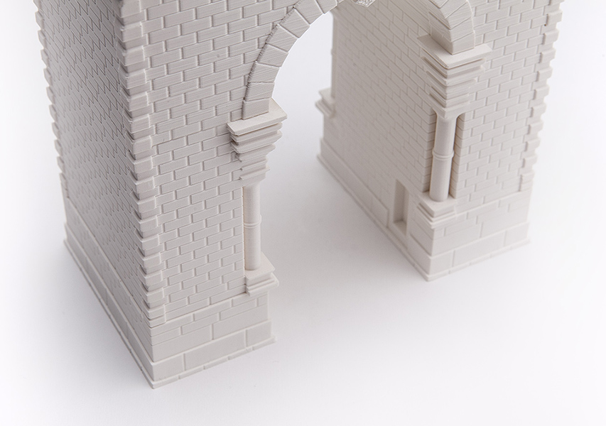 3D프린팅으로 제작된 독립문 모형 5