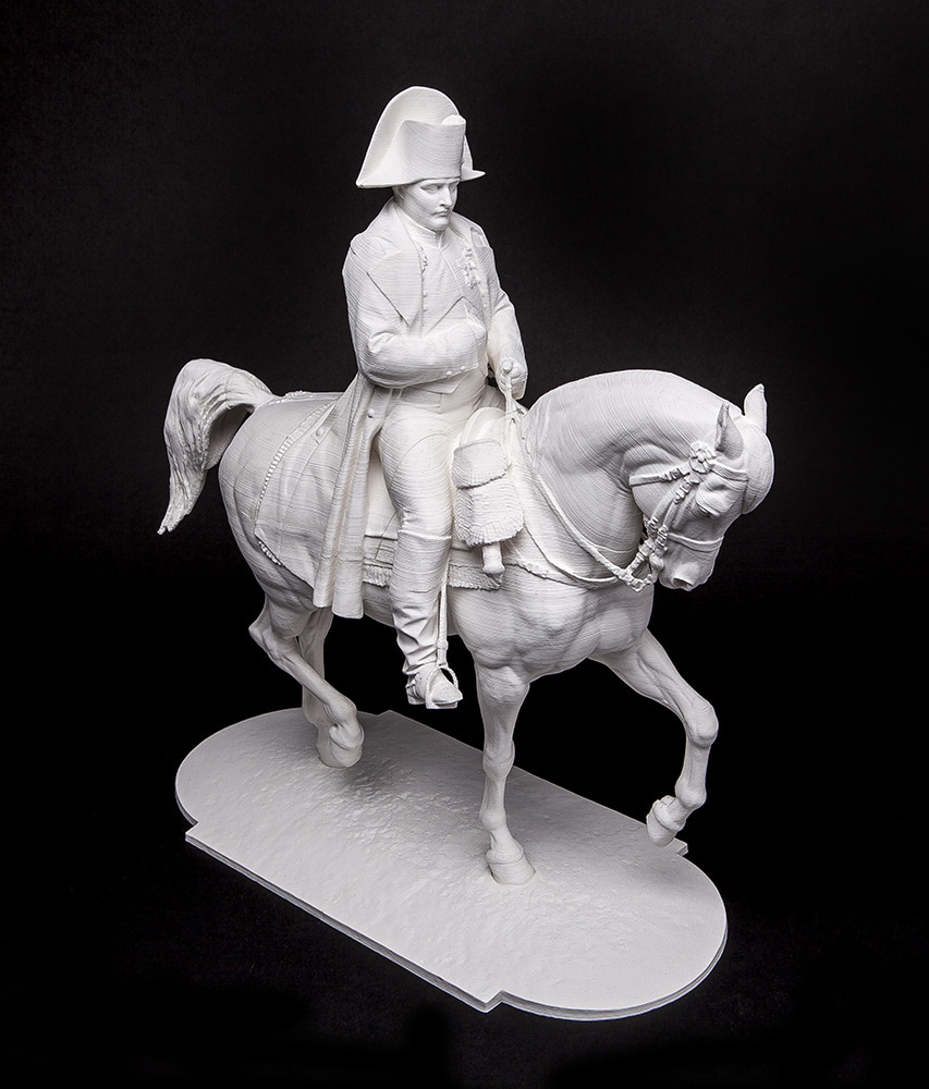 3D프린팅으로 제작된 나폴레옹(Napoleon) 동상 1