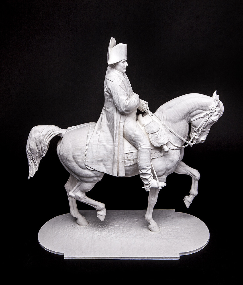 3D프린팅으로 제작된 나폴레옹(Napoleon) 동상 5