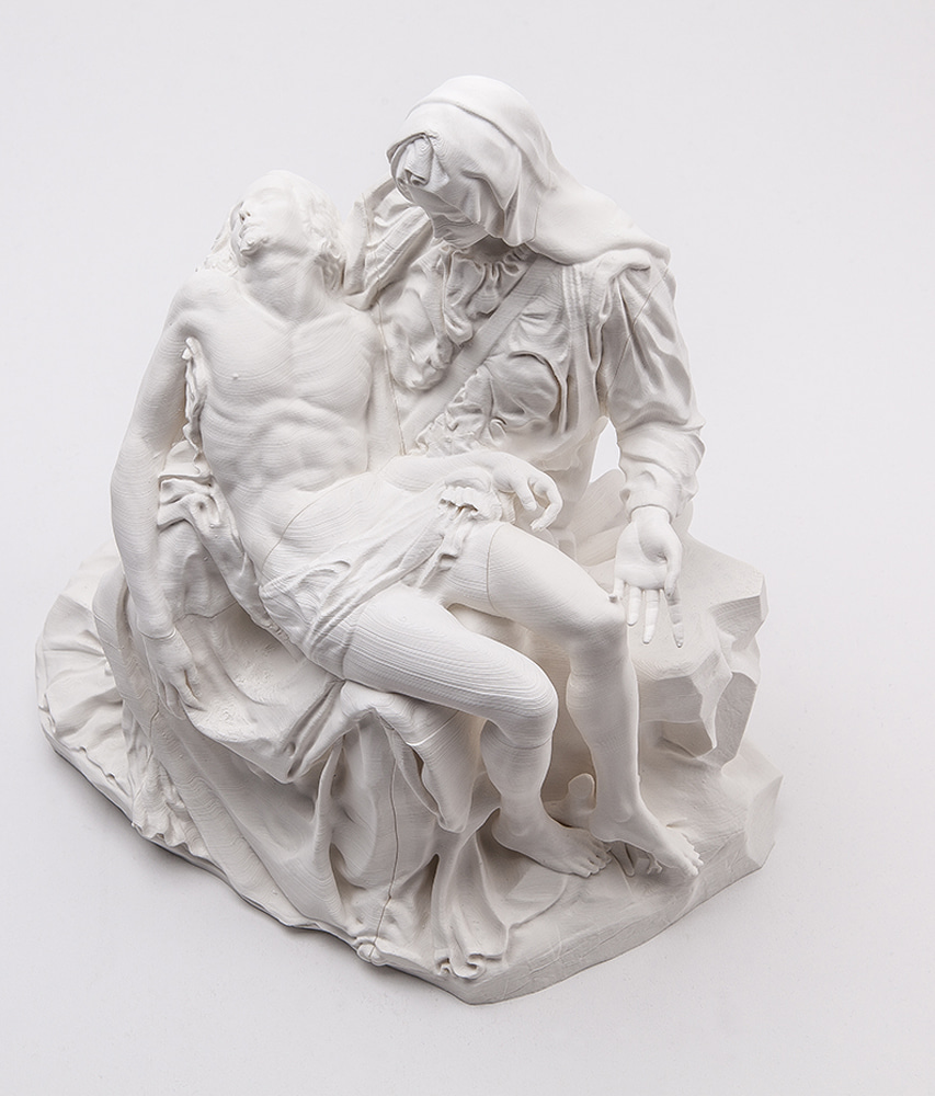 3D프린팅으로 제작된 피에타(Pieta) 동상 3
