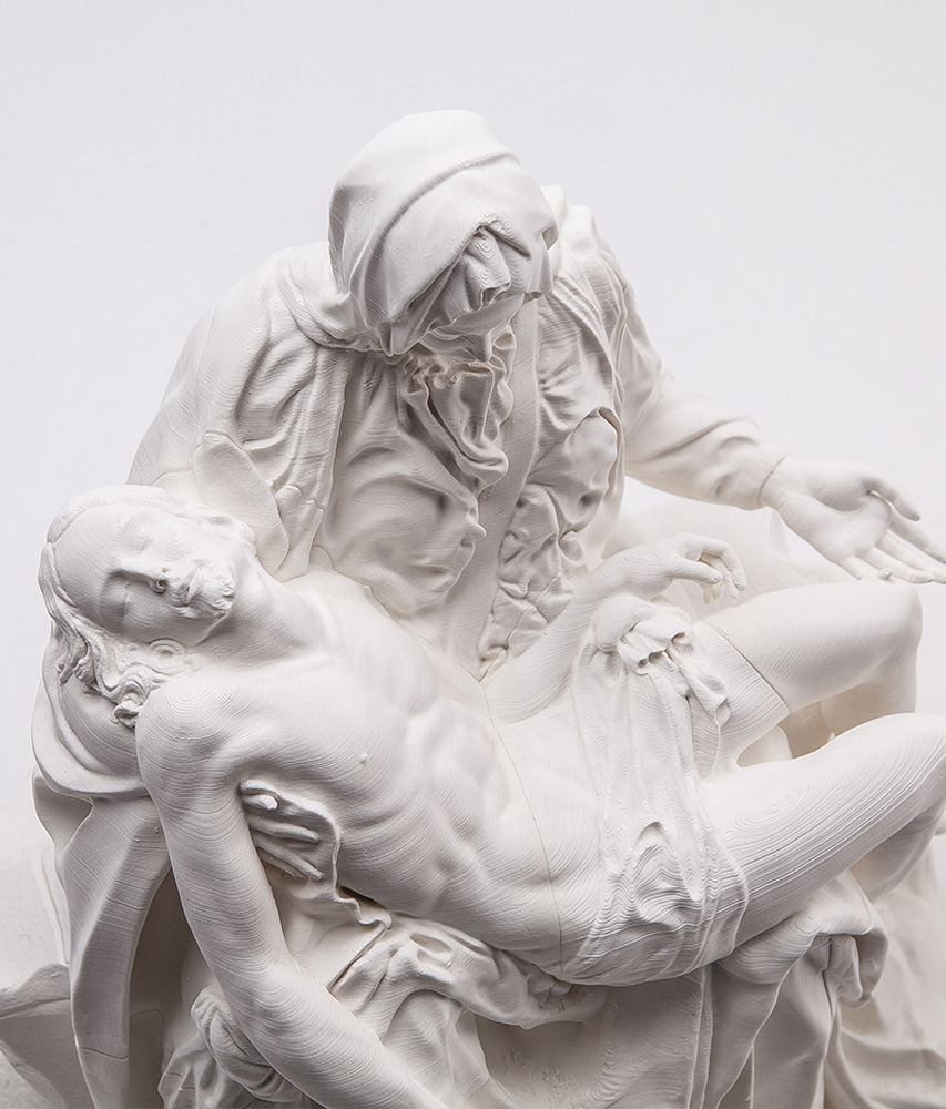 3D프린팅으로 제작된 피에타(Pieta) 동상 5